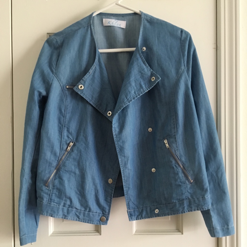 Chambray Collared Jacket